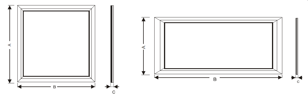 UL panel size UL panel size